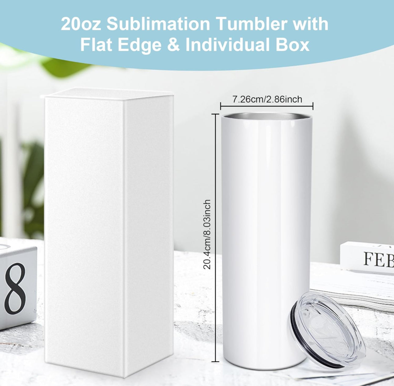 Custom 20 oz tumbler